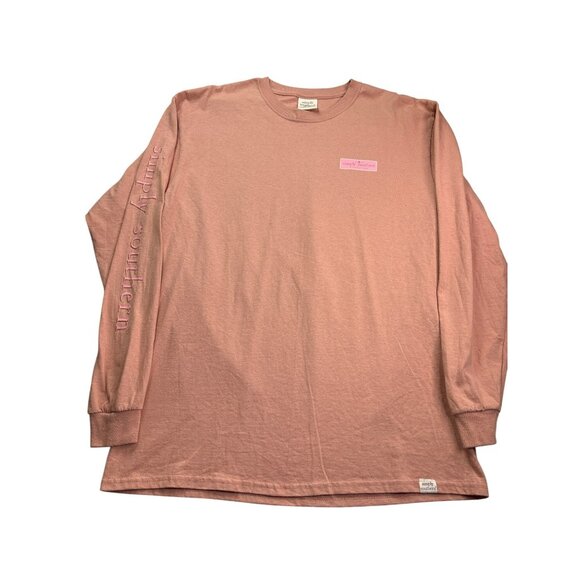 Simply Southern Collection Womens Long Sleeve T-Shirt Size Large Cotton - Picture 1 of 8